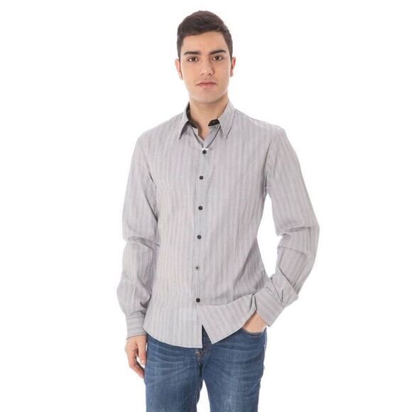 Costume National White Cotton Men's Men's Shirt